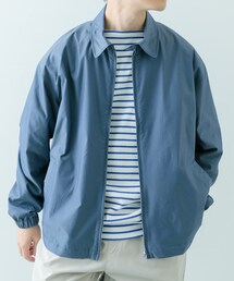 ITEMS URBANRESEARCH（アイテムズ アーバンリサーチ）の「ナイロンシャンブレー ハリントンジャケット（テーラードジャケット・メンズ）」