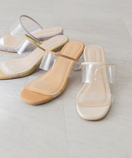 URBAN RESEARCH（アーバンリサーチ）の「クリアヒールサンダル（サンダル・レディース・LAVENDER/IVORY/BEIGE/MINT・37/38）」の21枚目の写真