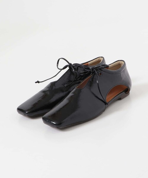 URBAN RESEARCH Sonny Label（アーバンリサーチサニーレーベル）の「スクエアトゥスリットパンプス（パンプス・レディース・ブラック/シルバー・S/M/L）」の8枚目の写真