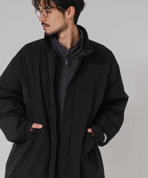 URBAN RESEARCH（アーバンリサーチ）の「『別注』THOUSAND MILE×URBAN RESEARCH　PADDED SHORT MODSCOAT（モッズコート・メンズ・BLACK/NAVY・M/L）」の7枚目の写真