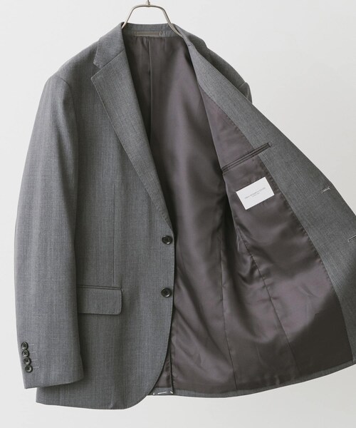 URBAN RESEARCH DOORS(アーバンリサーチドアーズ)の「LIFE STYLE TAILOR ウォッシャブルストレッチジャケット(テーラードジャケット・メンズ・GRAY/NAVY・44/46/48/50)」の11枚目の写真