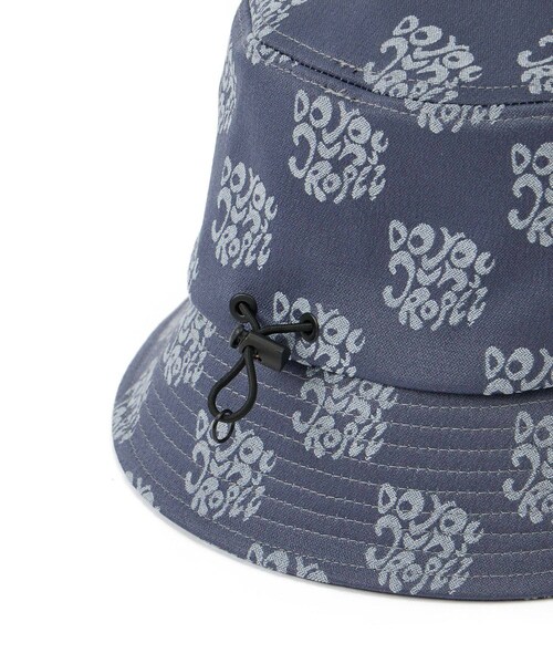 ROPE'（ロペ）の「ジャガードハット（ハット・レディース・ホワイト/ネイビー/ターコイズ・F）」の13枚目の写真