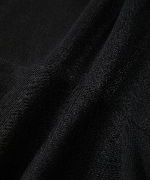 ADAM ET ROPE'（アダムエロペ）の「【Comfort embracement】別注 チュニック（シャツ/ブラウス・レディース・ブラック/ホワイト・F）」の11枚目の写真