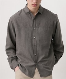 nissen | フェイクスウェードシャツ(シャツ/ブラウス)