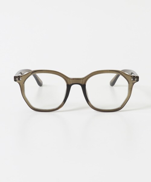 SMELLY（スメリー）の「オクタゴンフレームダテメガネ（メガネ・レディース・BLK/DEMI/OLV・-）」の22枚目の写真