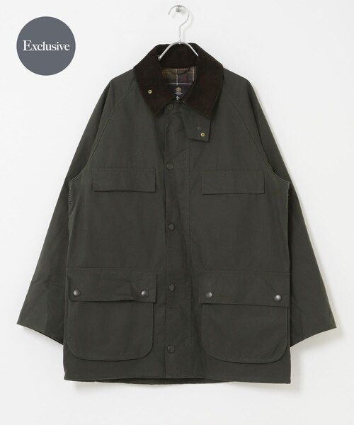 URBAN RESEARCH DOORS（アーバンリサーチドアーズ）の「Barbour　EXCLUSIVE SUGARLUMPBEDALE（テーラードジャケット・メンズ・D.BROWN/SAGE・36/38/40/42/44）」の22枚目の写真