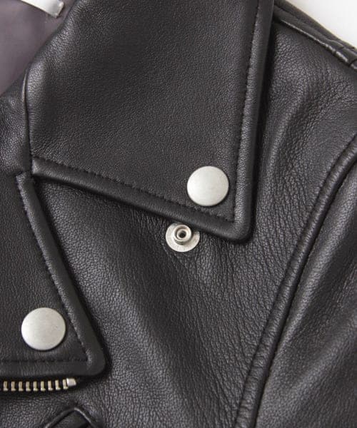 URBAN RESEARCH(アーバンリサーチ)の「SUPP. RIDERS JACKET(ライダースジャケット・レディース・black・S/M)」の15枚目の写真