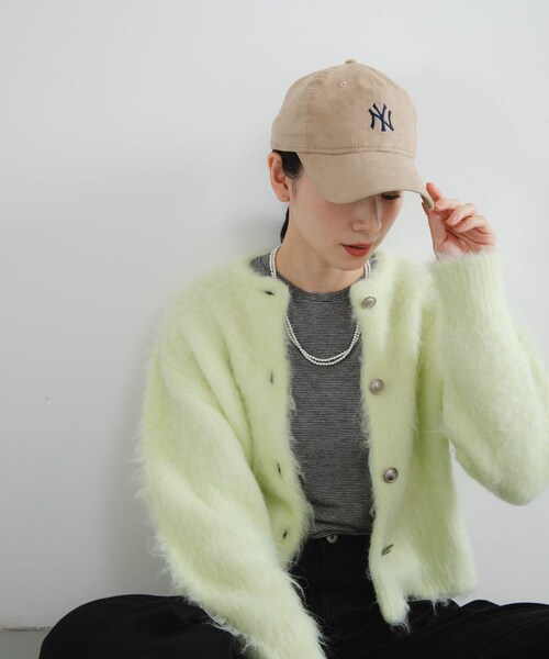 URBAN RESEARCH（アーバンリサーチ）の「New Era　MLB Synthetic Suede（キャップ・レディース・82 BEIGE/85 NAVY/84 ORANGE・-）」の6枚目の写真