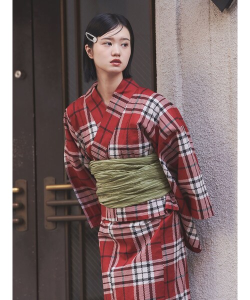 jouetie（ジュエティ）の「【オリジナル浴衣】ゼブラロゴ浴衣（浴衣