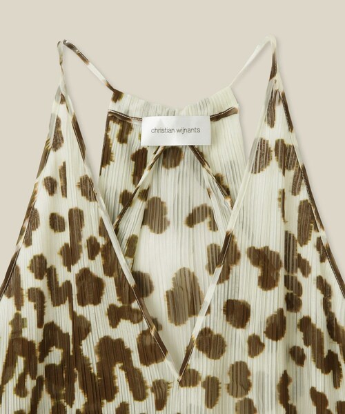 ROPE'（ロペ）の「【CHRISTIAN WIJNANTS（クリスチャン ワイナンツ）】TOPS（キャミソール・レディース・ダークブラウン・S）」の15枚目の写真