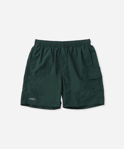 Saturdays NYC（サタデーズ ニューヨークシティ ）の「Danjo Cargo Swim Short（水着・レディース・ブラック/オリーブ・L/M/S/XL/XS/XXL）」の19枚目の写真