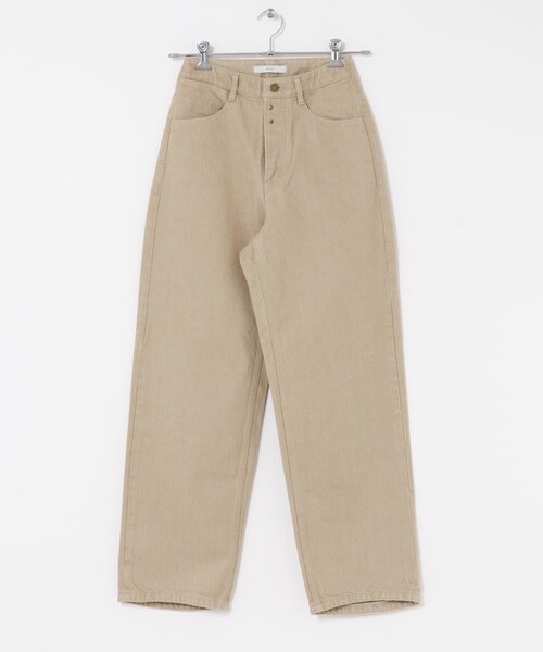URBAN RESEARCH DOORS(アーバンリサーチドアーズ)の「ARCHI 14OZ DENIM WIDE PANTS(デニムパンツ・レディース・BEIGE/GRAY/BLACK・XS/S)」の3枚目の写真