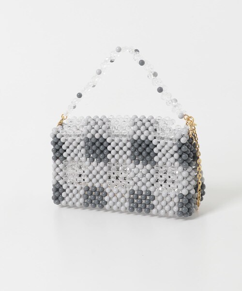 URBAN RESEARCH DOORS（アーバンリサーチドアーズ）の「『別注』TOOS×DOORS　3WAY CHAIN BAG BIG（ショルダーバッグ・レディース・GRAY・One）」の4枚目の写真