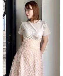 dazzlin | ロゴアートTシャツ(Tシャツ/カットソー)