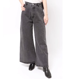 CALNAMUR | バックリボンデニムパンツ(デニムパンツ)
