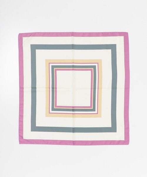 URBAN RESEARCH DOORS(アーバンリサーチドアーズ)の「配色スカーフ(バンダナ/スカーフ・レディース・GREEN/PURPLE/BEIGE・One)」の10枚目の写真