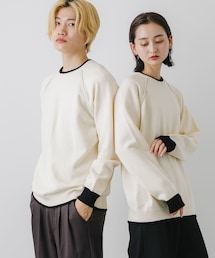 SENSE OF PLACE by URBAN RESEARCH（センスオブプレイスバイアーバンリサーチ）の「『ユニセックス』『洗濯可』ストレッチリブハイショクラインニット（ニット/セーター・メンズ）」