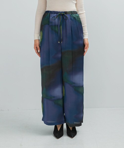 URBAN RESEARCH ROSSO（アーバンリサーチロッソ）の「CHIGNON　グラデーションカラーワイドパンツ（その他パンツ・レディース・ORANGE/NAVY・FREE）」の8枚目の写真