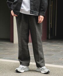 URBAN RESEARCH DOORS | 『UR TECH』完声/暖 2タックワイドパンツ(その他パンツ)