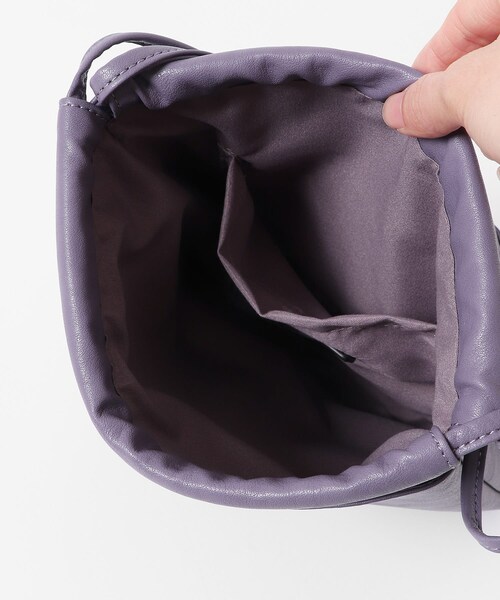 SENSE OF PLACE by URBAN RESEARCH（センスオブプレイスバイアーバンリサーチ）の「FLハンドルキンチャクショルダー（ショルダーバッグ・メンズ・BLACK/L.GRAY/PURPLE・one）」の13枚目の写真