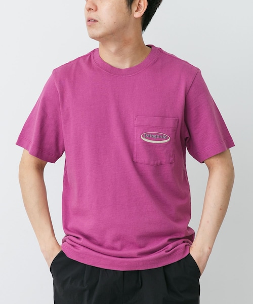 URBAN RESEARCH DOORS(アーバンリサーチドアーズ)の「patagonia MW 95 OVAL LOGO POKET T-SHIRTS(Tシャツ/カットソー・メンズ・BLK/FDMG/UDNL/NENA・S/M/L/XL)」の4枚目の写真