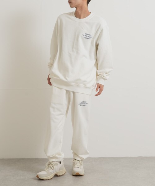 THE GOODLAND MARKET（ザグッドランドマーケット）の「Western Hydrodynamic Research　WORKER SWEAT CREW（スウェット・メンズ・15IVORY/40NAVY/01BLACK・M/XL）」の14枚目の写真