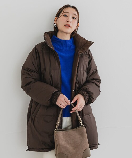 URBAN RESEARCH ROSSO（アーバンリサーチロッソ）の「F by ROSSO　撥水リバーシブルロングダウン（その他アウター・レディース・BROWN/BLACK・Free）」の17枚目の写真