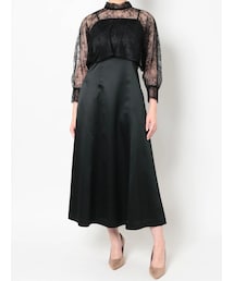 LAGUNAMOON | LADYレースボレロレイヤードワンピース(ドレス)