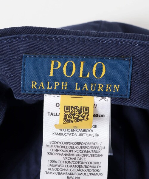 URBAN RESEARCH（アーバンリサーチ）の「POLO RALPH LAUREN　CLASSIC SPORT CAP（キャップ・メンズ・NAVY・Free）」の6枚目の写真