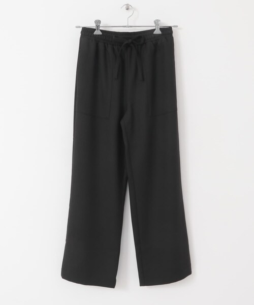 ITEMS URBANRESEARCH（アイテムズ アーバンリサーチ）の「リネンライクイージーワイドパンツ（その他パンツ・レディース・BRN/YEL/BLK/MOC・FREE）」の12枚目の写真