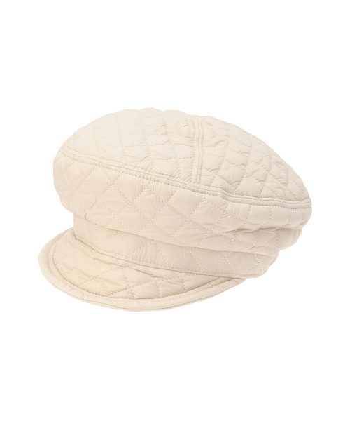 RESEXXY（リゼクシー）の「キルティングキャスケット（キャスケット・レディース・アイボリー/ブラック・F）」の2枚目の写真