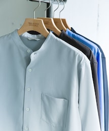 URBAN RESEARCH DOORS | 『XLサイズ/WEB限定』『吸水速乾』セオアルファバンドカラーロングスリーブシャツ(シャツ/ブラウス)