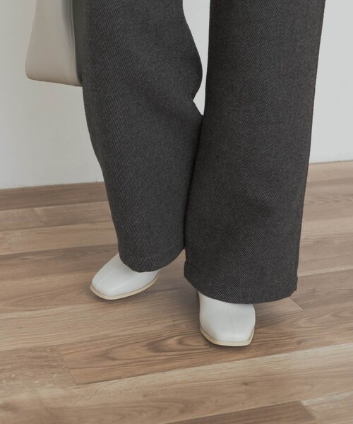 URBAN RESEARCH DOORS（アーバンリサーチドアーズ）の「スタイルアップブーツ（ブーツ・レディース・IVORY/BLACK・36/37/38）」の7枚目の写真