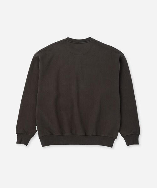 Saturdays NYC(サタデーズ ニューヨークシティ )の「Bowery Henley Neck Sweatshirt(スウェット・レディース・スミクロ/グレー・L/M/S/XL)」の18枚目の写真
