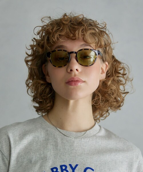 URBAN RESEARCH（アーバンリサーチ）の「jugaad 14　COVE CLEAR-l.green（メガネ・レディース・tortoise/d.brown/grey・-）」の3枚目の写真