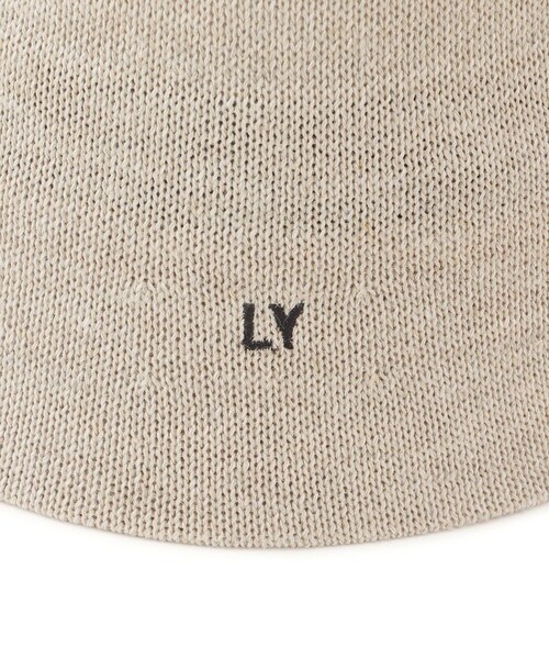 ADAM ET ROPE'（アダムエロペ）の「【LY（エルワイ）】Campana（ハット・レディース・ブラック/キナリ系・F）」の18枚目の写真