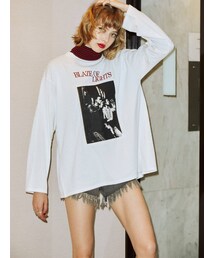 jouetie | バックZIPグランジロンT(Tシャツ/カットソー)