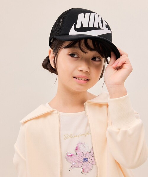 ROPE' PICNIC（ロペピクニック）の「【KIDS/キッズ】【NIKE/ナイキ】ライズ ストラクチャード トラッカーキャップ（キャップ・キッズ・ブラック・F）」の15枚目の写真