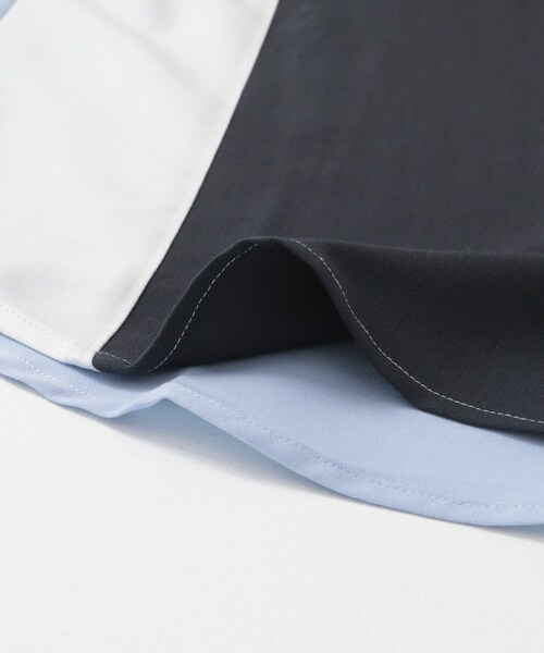 ITEMS URBANRESEARCH(アイテムズ アーバンリサーチ)の「Vertical Switch 長袖シャツ(シャツ/ブラウス・メンズ・L.BLU/WHT/BLU・M/L)」の12枚目の写真