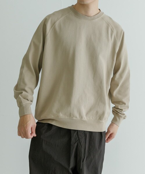 URBAN RESEARCH（アーバンリサーチ）の「ndx　RaglanSweat（スウェット・メンズ・ROSE BLUSH/DARK NAVY/BURNT SAND・M/L）」の10枚目の写真