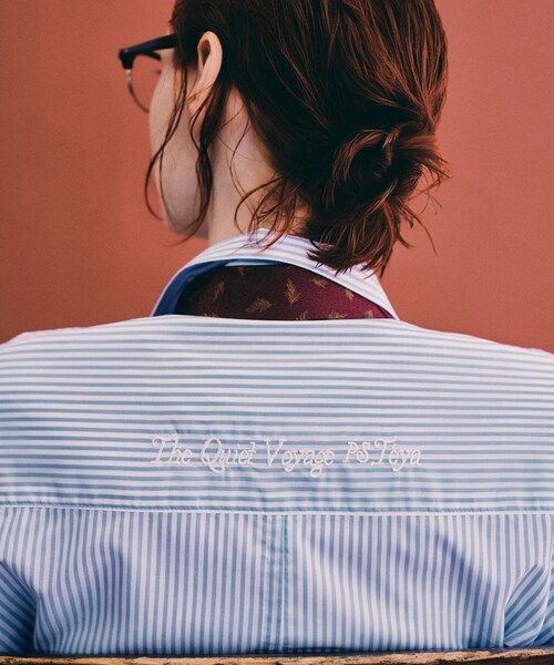 URBAN RESEARCH(アーバンリサーチ)の「Teya BORROWED SHIRTS(シャツ/ブラウス・レディース・SAX/STRIPE・Free)」の7枚目の写真