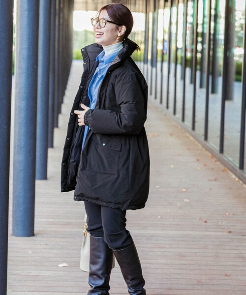 URBAN RESEARCH ROSSO（アーバンリサーチロッソ）の「F by ROSSO　撥水リバーシブルロングダウン（その他アウター・レディース・BROWN/BLACK・Free）」の6枚目の写真