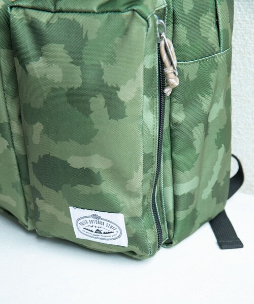 URBAN RESEARCH Sonny Label（アーバンリサーチサニーレーベル）の「POLER　DAYPACK2.0（バックパック/リュック・メンズ・BLACK/CAMO・One）」の14枚目の写真