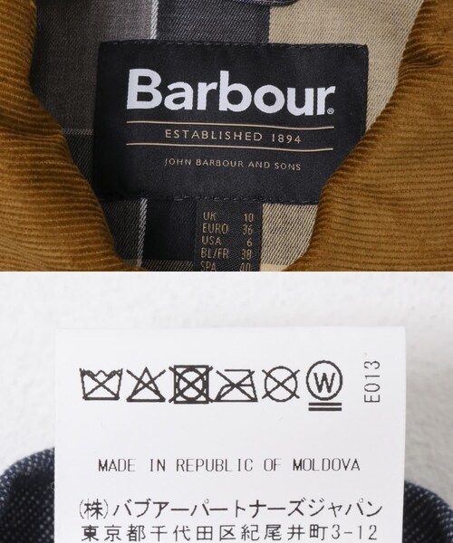 URBAN RESEARCH DOORS（アーバンリサーチドアーズ）の「Barbour　ASKER CASUAL JACKET（デニムジャケット・レディース・INDIGO・10）」の8枚目の写真