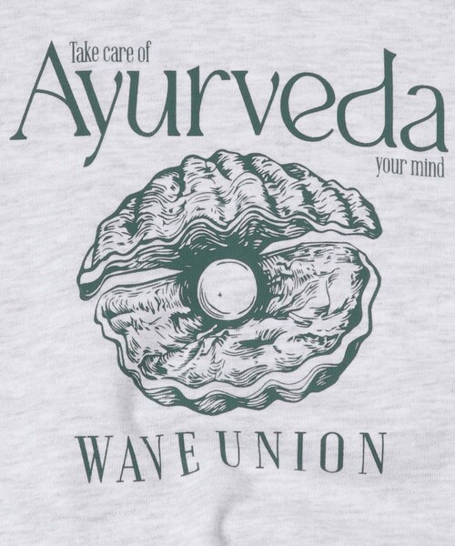 URBAN RESEARCH(アーバンリサーチ)の「『別注』WAVEUNION×URBAN RESEARCH SWEAT SHIRTS(スウェット・レディース・H GRAY/OATMEAL/NAVY・One)」の12枚目の写真