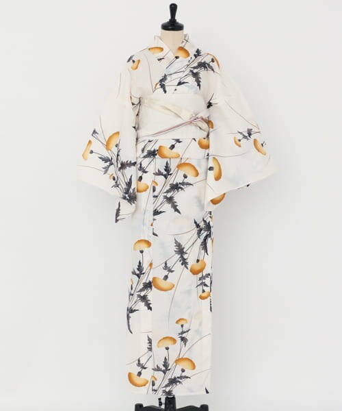 URBAN RESEARCH ROSSO（アーバンリサーチロッソ）の「浴衣 あざみ（着物・メンズ・黄・FREE）」の6枚目の写真