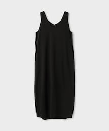 ROPE' | 【一部店舗限定】【REALM(レルム)】U-NECK JERSEY DRESS|モクロディジャージワンピース 26SS(ワンピース)