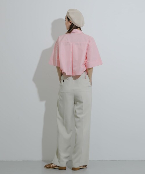 SENSE OF PLACE by URBAN RESEARCH（センスオブプレイスバイアーバンリサーチ）の「サーモベレー（ハンチング/ベレー帽・レディース・IVORY/BLACK・one）」の10枚目の写真