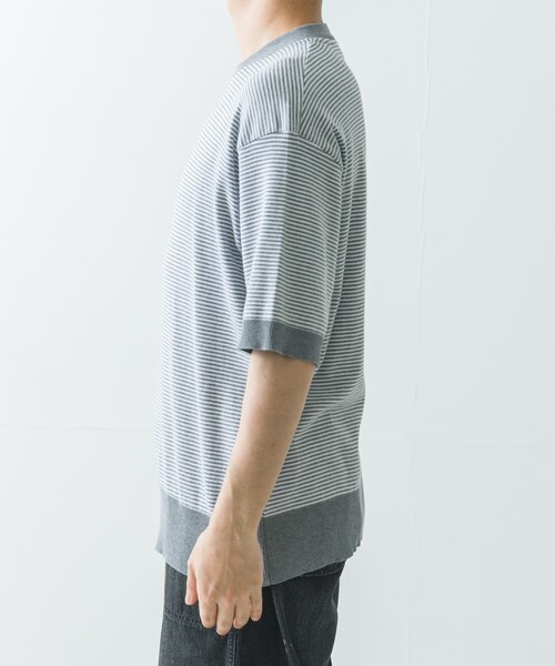 URBAN RESEARCH（アーバンリサーチ）の「GICIPI　Aragosta（ニット/セーター・メンズ・Nero/NeroBianco/Gri Mela・4/5）」の12枚目の写真