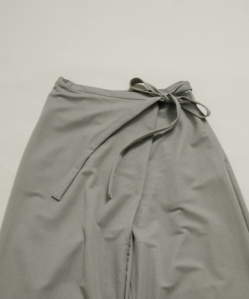 LAATO（ラート）の「wrap cut pants（その他パンツ・レディース・インク/ネズミ/ラクダ・FREE）」の20枚目の写真